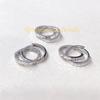 Gambar Anting emas putih 375 berat 1 gram an - donatukir 0,7gr dari TokoEmasFamily Kab. Bekasi 1 Tokopedia