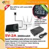 Gambar PROMO Portable Smart Mini UPS 5V/2A 2000mAh dari dPC Jakarta Barat 1 Tokopedia