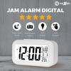 Gambar Naxen Jam Meja Digital Alarm Table Clock LED Alarm Suhu 4in1 - Putih dari Naxen Official Store Jakarta Utara 2 Tokopedia