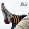 Gambar CoolDeSocks Original | Kaos Kaki Fashion - Striped Red Black Gold dari CoolDeSocks Official Jakarta Barat 1 Tokopedia