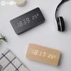 Gambar Jam Meja Kayu Digital LED Naxen Alarm Clock + Temperature + Date Wood - Hitam dari Unitech Official Jakarta Utara 8 Tokopedia
