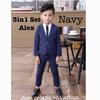 Gambar Setelan Baju Jas Anak Laki-laki Alex Jas, Celana dan Dalaman 3in1 Set - Navy dari FERI'S TOKO Jakarta Pusat 1 Tokopedia