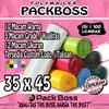 Gambar POLYMAILER PACKBOSS 35X45 ISI ±100 *KUALITAS BOSS * HARGA TERMURAH* - HITAM NON PREM dari packboss Jakarta Barat 1 Tokopedia
