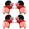 Gambar Stiker HP Pantat Membal Mainan Viral ShinChan Stiker Bemper Mobil Lucu - RANDOM MODEL dari MadisonShop Jakarta Barat 5 Tokopedia