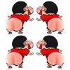 Gambar Stiker HP Pantat Membal Mainan Viral ShinChan Stiker Bemper Mobil Lucu - RANDOM MODEL dari MadisonShop Jakarta Barat 14 Tokopedia
