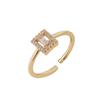 Gambar cincin fashion small square luxury ring jci072 dari Oila Jakarta Pusat 5 Tokopedia