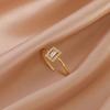 Gambar cincin fashion small square luxury ring jci072 dari Oila Jakarta Pusat 2 Tokopedia