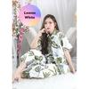 Gambar Setelan Piyama Wanita HomeWear One Set Trendy Bisa Untuk Outfit Jalan - Stripe Mustard dari DjiehanClothing Jakarta Utara 16 Tokopedia