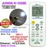 Gambar REMOTE AC MULTI UNIVERSAL JUN DA K-1028E ECERAN dari DARWIN ELECTRONIC Jakarta Pusat 1 Tokopedia