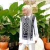 Gambar Baju Batik Blouse Outer Tenun Songket Vest Tora Tenun Songket Original - Putih dari SANTY-COLLECTION Kota Pekalongan 3 Tokopedia