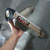 Gambar slip on akrapovic hexagonal, Cbr 250rr ninja 250 knalpot - Silver Hitam dari Magna Exhaust Kota Bandung 4 Tokopedia