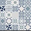 Gambar Wallpaper Stiker Lantai Kamar Mandi Tahan Air Motif Kotak 3m x 61cm - Biru Muda dari BAYolshopp Jakarta Utara 7 Tokopedia
