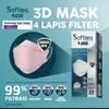 Gambar masker medis kf94 softies sachet isi 5 pcs - Merah Muda dari Gunung Sari Intan Kota Surabaya 4 Tokopedia