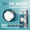 Gambar masker medis kf94 softies sachet isi 5 pcs - Merah Muda dari Gunung Sari Intan Kota Surabaya 5 Tokopedia