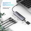 Gambar Adapter USB HUB Port Macbook iPad 4/6/8/10 in 1 UGREEN Type C Mini 3.0 - 8in1-CM121 dari UGREEN Jakarta Barat Official Jakarta Barat 7 Tokopedia