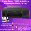 Gambar Printer Canon Pixma G1010 Ink Tank Infus Inkjet Garansi Resmi Canon - Compatible Ink dari FixPrint Indonesia Kab. Gresik 4 Tokopedia