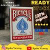 Gambar KARTU REMI BICYCLE STANDARD MERAH RED PLAYING CARDS - Merah dari Rynku official shop Kab. Tangerang 1 Tokopedia