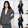 Gambar Blazer Hitam Formil Kerja Kantor Wanita 01 - Abu-abu, S dari G21 Jakarta Selatan 4 Tokopedia