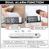 Gambar Original Jam Meja Digital Led Weker / Digital Alarm Clock bisa Radio - Putih dari maxstore88 Jakarta Utara 5 Tokopedia