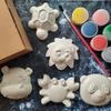 Gambar DIY Mainan Edukasi Painting Kit Patung Gypsum Lukis Anak Kids Cat dari Rawkstar Kota Bogor 9 Tokopedia