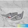 Gambar WINGLET AEROX CONNECTED WINGLET AEROX 155 NEW 2021 - Hitam Glossy dari horemarket Kota Tangerang 5 Tokopedia