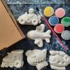Gambar DIY Mainan Edukasi Painting Kit Patung Gypsum Lukis Anak Kids Cat dari Rawkstar Kota Bogor 8 Tokopedia