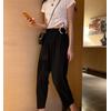Gambar Celana Panjang Pants Karet Santai Slim Soft Import - Biru dari Grosir Korean style Kota Tangerang 2 Tokopedia