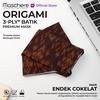 Gambar Maschere Masker Kain Origami - 3 Ply - Maroon dari Maschere Kab. Sleman 14 Tokopedia
