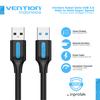Gambar Vention Kabel Data USB 3.0 Male to Male Super Speed for PC Laptop - 0.5 Meter dari Vention Indonesia Jakarta Barat 10 Tokopedia