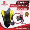 Gambar Sarung Motor TIGER / Cover Penutup Motor Warna Antiair Merk VISION - Merah dari Trimitra Group Kab. Tangerang 2 Tokopedia