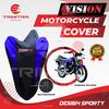 Gambar Sarung Motor RX KING/ Cover Penutup Motor Warna waterproof Merk VISION - Vision Indoor dari Trimitra Group Kab. Tangerang 5 Tokopedia
