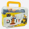 Gambar DIY Mobil Konstruksi Crane Mixer Bucket Mainan Anak Laki Laki with Box - Transp Vehicle dari Grandia Shop Kota Tangerang Selatan 6 Tokopedia