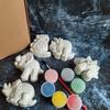 Gambar DIY Mainan Edukasi Painting Kit Patung Gypsum Lukis Anak Kids Cat dari Rawkstar Kota Bogor 4 Tokopedia