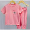 Gambar SET JOJO SETELAN ANAK SMILEE JOJO UNISEX SIZE 1-5 TAHUN - Merah Muda, Size 5thn dari gudangbajuanak Kab. Bekasi 1 Tokopedia