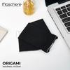 Gambar Maschere Masker Kain Origami - 3 Ply - Maroon dari Maschere Kab. Sleman 8 Tokopedia