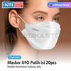 Gambar ONEMED - Masker 3D 4 Ply Surgical Earloop UFO |Model Sensi CONVEX KF94 - Hijau Tua dari INTI MEDIKA STORE 6 Tokopedia