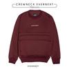 Gambar SWEATER CREWNECK POLOS PRIA WANITA SWEATSHIRT KANTONG CARDIGAN PRIA - MAROON, XL dari EVERNEXT OFFICIAL Kota Tangerang 1 Tokopedia