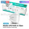 Gambar ONEMED - Masker 3D 4 Ply Surgical Earloop UFO |Model Sensi CONVEX KF94 - Hijau Tua dari INTI MEDIKA STORE 5 Tokopedia