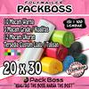 Gambar POLYMAILER PACKBOSS 20X30 ISI ±100 *KUALITAS BOSS * HARGA TERMURAH* - HITAM NON PREM dari packboss Jakarta Barat 1 Tokopedia