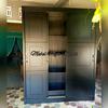 Gambar almari pakaian pintu 3 kayu jati, lemari baju minimalis pintu 3 jati dari mebel meja kursi Kab. Jepara 2 Tokopedia
