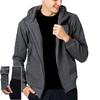Gambar VM Jaket Zipper Polos Hoodie Full Sleting Abu tua - NavyBlue, M dari VM VanMarvell Jakarta Utara 12 Tokopedia