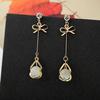Gambar Qiana Clip Earring anting jepit gold alloy long dari D'Accessories.id Jakarta Barat 3 Tokopedia