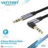 Gambar VENTION Kabel AUX FLAT L-Style Elbow 3.5mm Male to Male 90 Degree - BAN, 0.5 Meter dari VENTION by SinsheTekno Jakarta Barat 12 Tokopedia