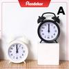 Gambar Troga | jam alarm weker meja bagus awet premium baterai hitam putih - A dari Mendekor Kota Tangerang 1 Tokopedia