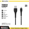 Gambar KURA Torch Cable - Kabel Data Lightning 3A 20 cm - Kuning dari KURA Indonesia Kab. Tangerang 1 Tokopedia
