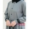 Gambar Ziyah.id Gamis Reina Dress Casual simple dress - Maroon dari Ziyahid Kota Bandung 5 Tokopedia