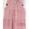Gambar Ziyah.id Gamis Reina Dress Casual simple dress - Maroon dari Ziyahid Kota Bandung 3 Tokopedia