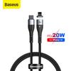 Gambar KABEL DATA IPHONE 12 BASEUS FAST CHARGING MAGNETIC CABLE PD 20W - 1 M dari Baseus Official Store Jakarta Utara 7 Tokopedia
