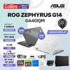 Gambar ASUS ROG Zephyrus G14 GA401QM Ryzen 9 5900HS 16GB SSD 1TB RTX3060 W10 - 14" QHD 120Hz dari Collins Official Jakarta Pusat 1 Tokopedia