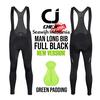 Gambar Celana Padding Sepeda Long Bib Panjang Pria Full Black Cheji - L dari Seawijh Indonesia Kota Yogyakarta 1 Tokopedia